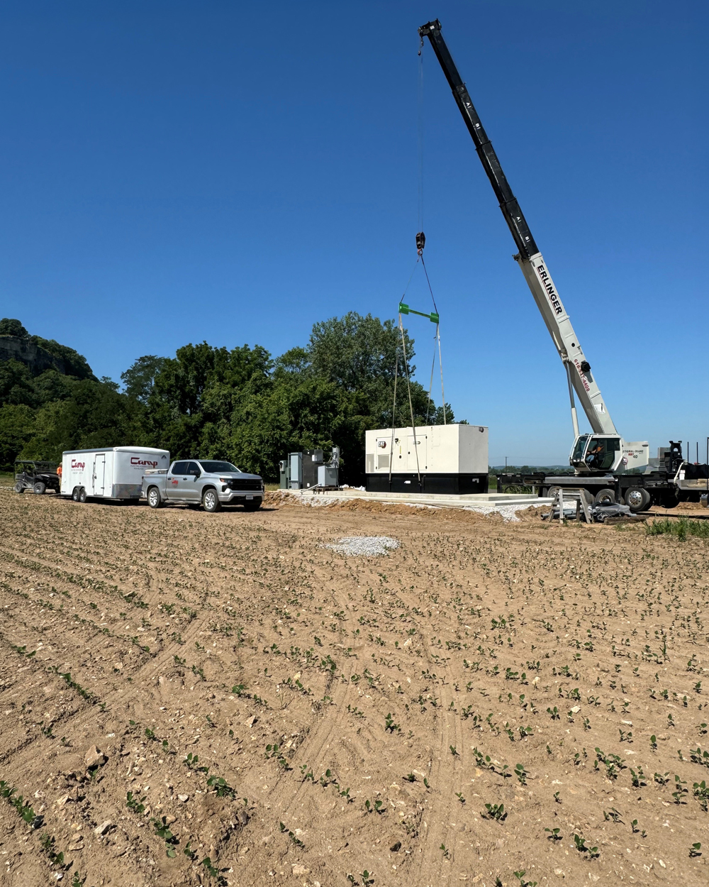 crane-and-generator